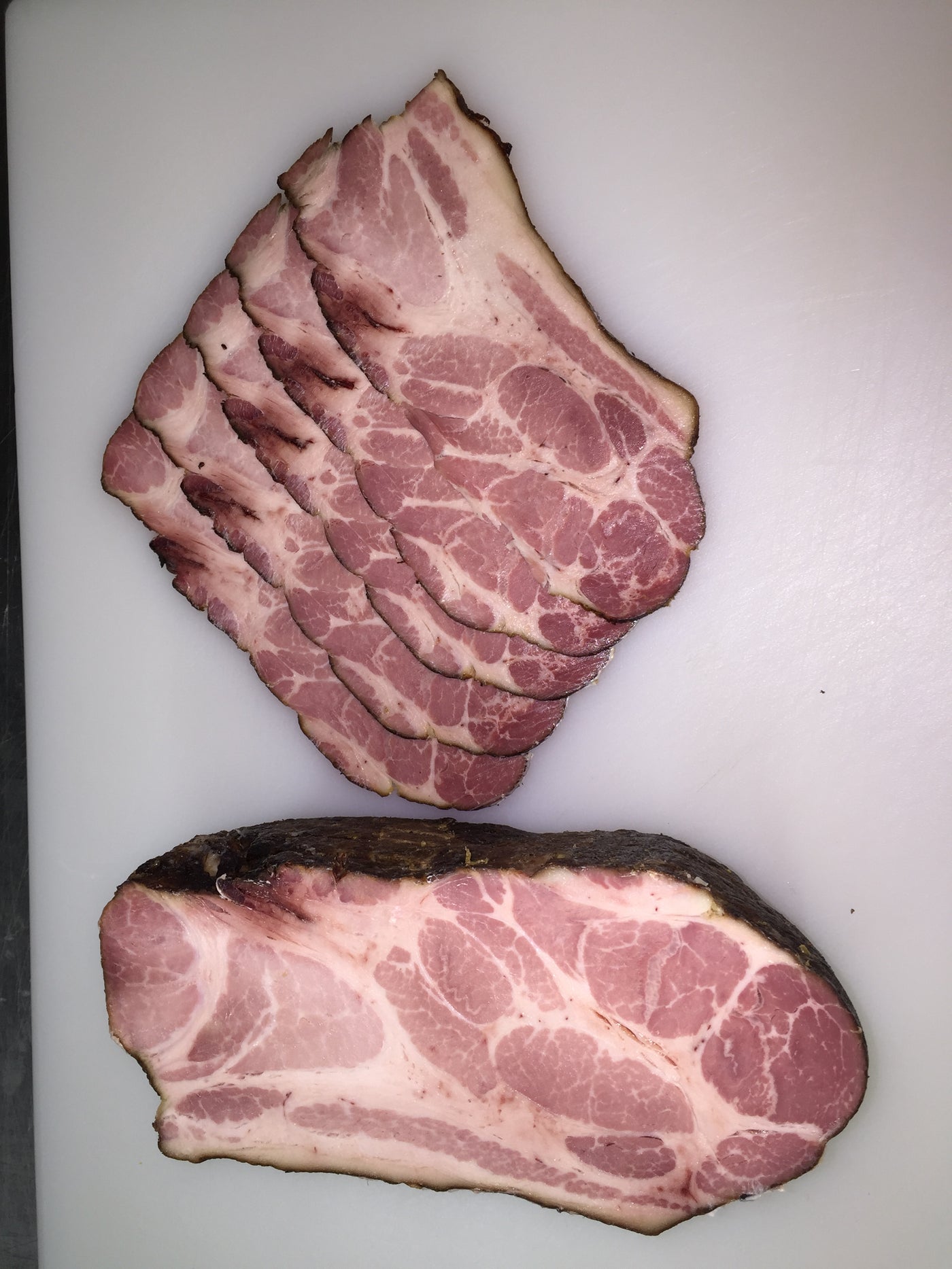 Butt bacon 1lb (pre-order)